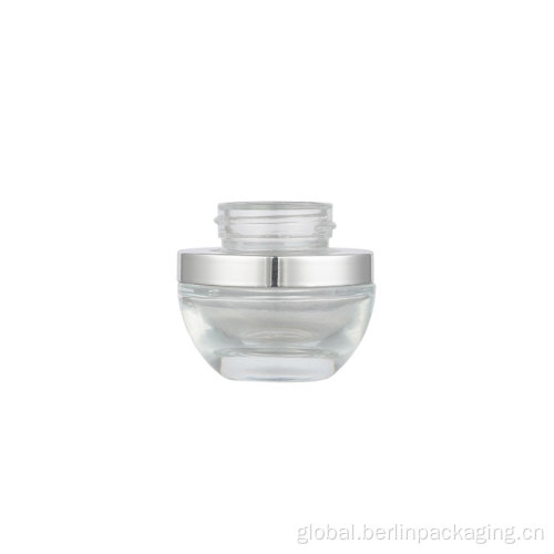 75ml Glass Cream Jar Thick Base Glass Cosmetic Jar for Creams and Lotions ( 45, 75ml ) Manufactory